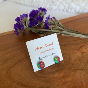 Colorful Stud Earrings